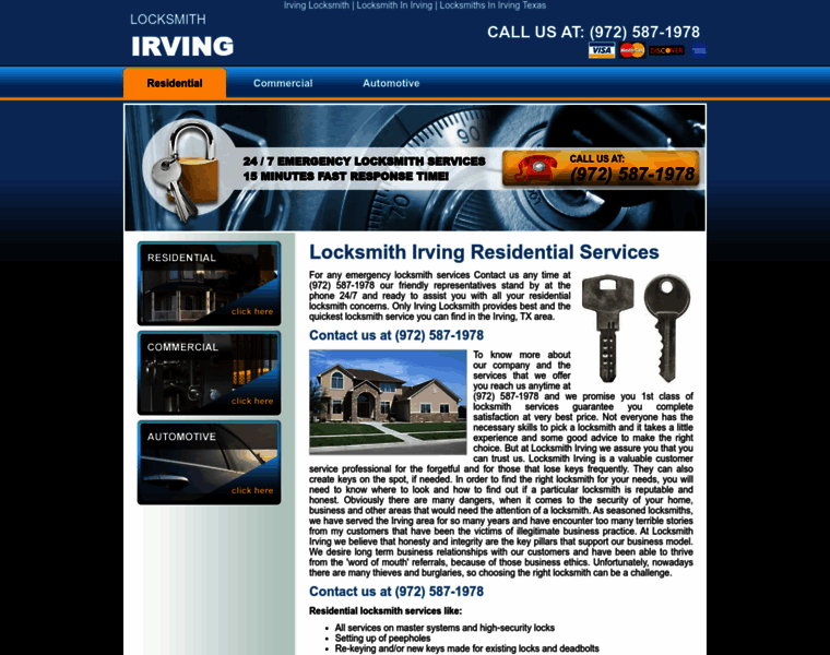 Locksmithirving.org thumbnail