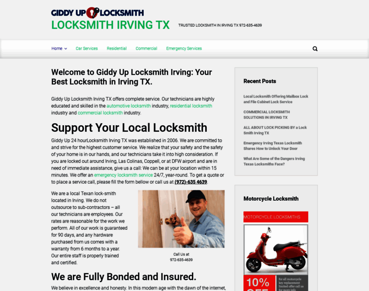 Locksmithirvingtm.com thumbnail