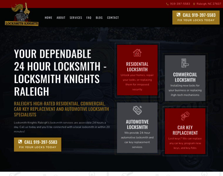 Locksmithknights.com thumbnail