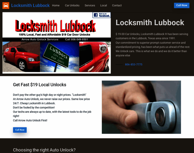 Locksmithlubbock.com thumbnail