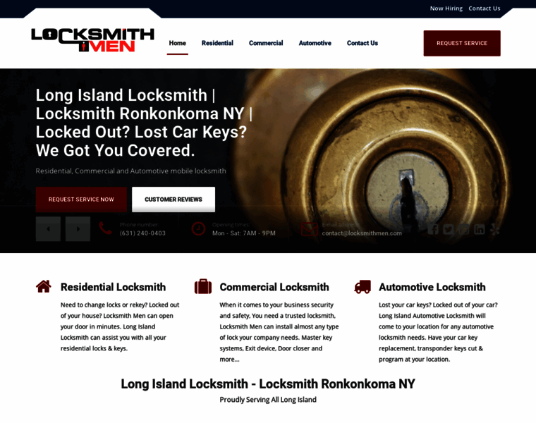 Locksmithmen.com thumbnail