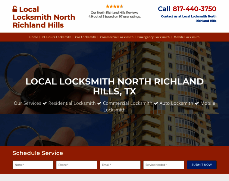 Locksmithnorthrichlandhills.com thumbnail