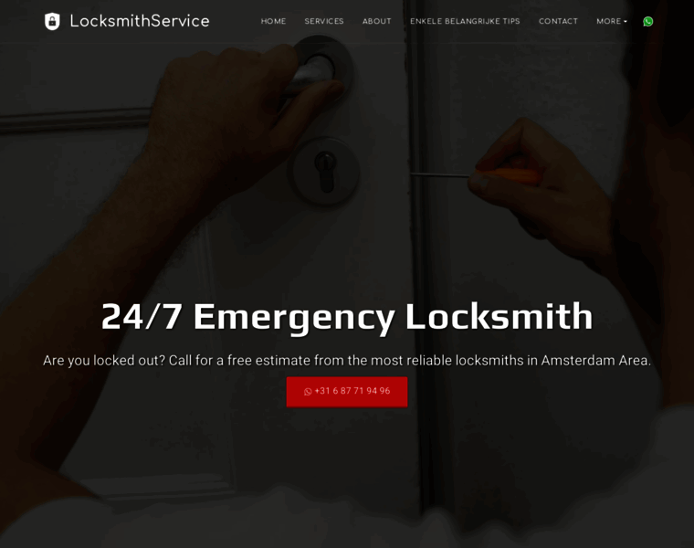 Locksmithservice.nl thumbnail