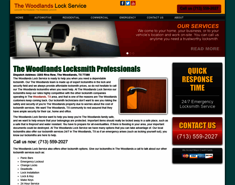 Locksmiththewoodlands.net thumbnail