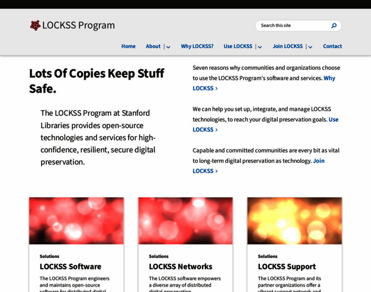 Lockss.org thumbnail