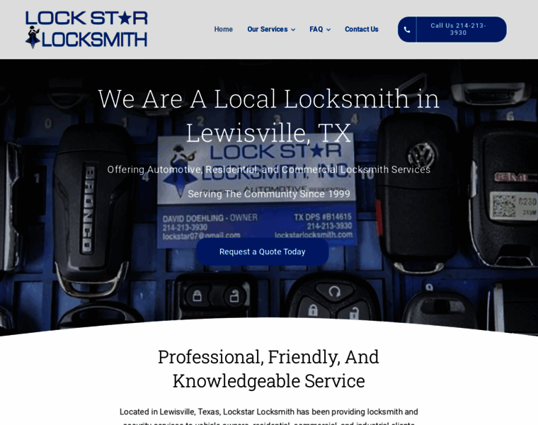 Lockstarlocksmith.com thumbnail
