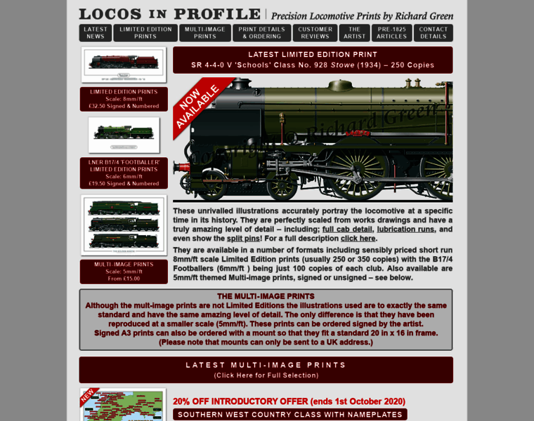 Locos-in-profile.co.uk thumbnail