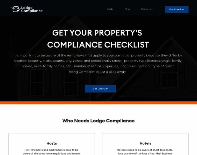 Lodgecompliance.com thumbnail