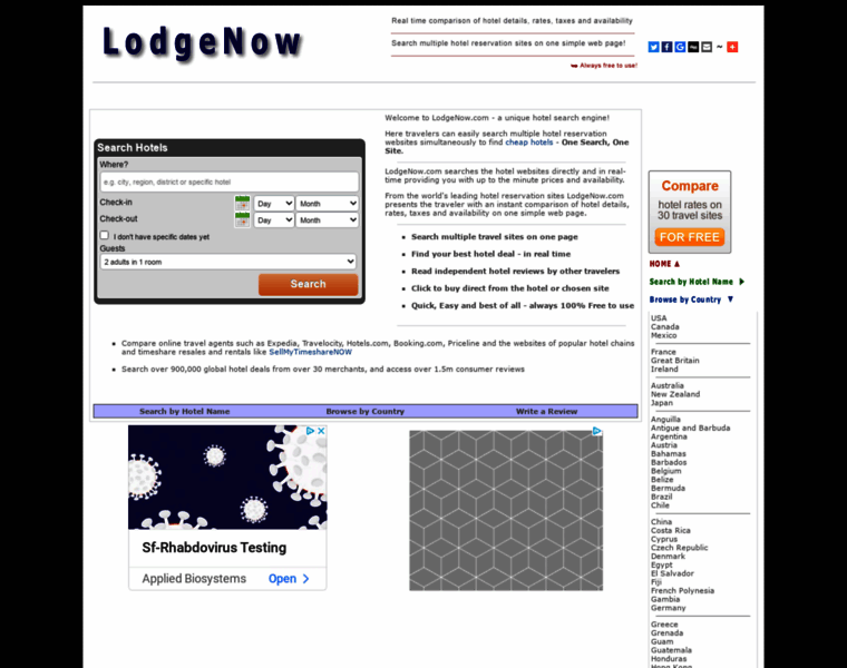 Lodgenow.com thumbnail