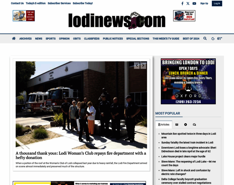Lodinews.com thumbnail