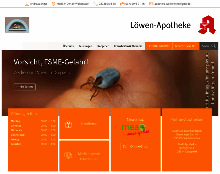 Loewen-apotheke-wolkenstein.de thumbnail