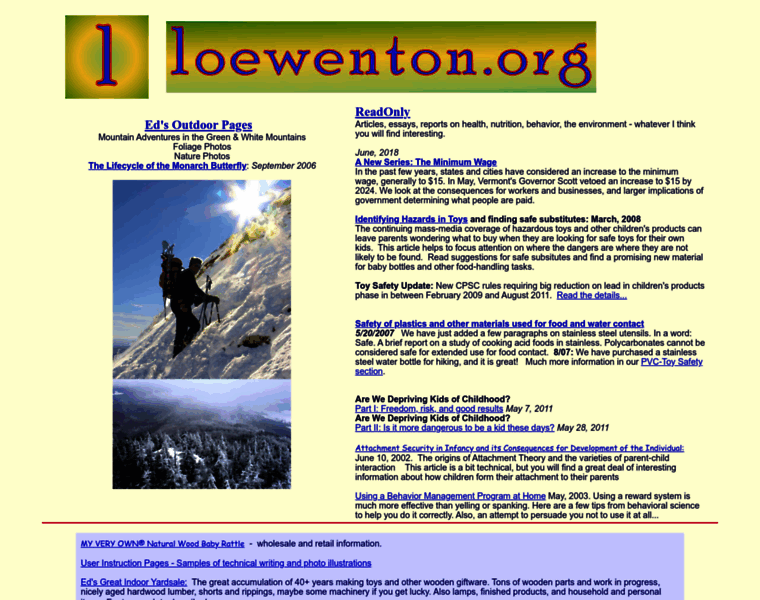 Loewenton.org thumbnail