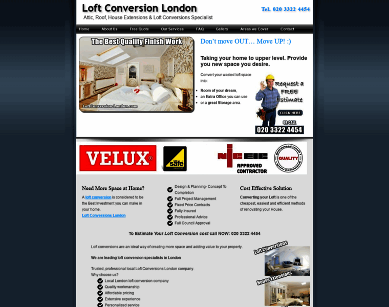Loftconversion-london.com thumbnail