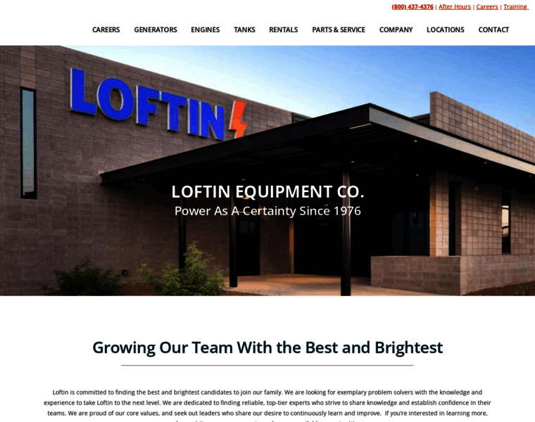 Loftinequip.com thumbnail