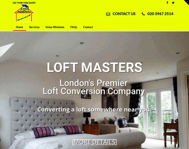 Loftmasters.co.uk thumbnail