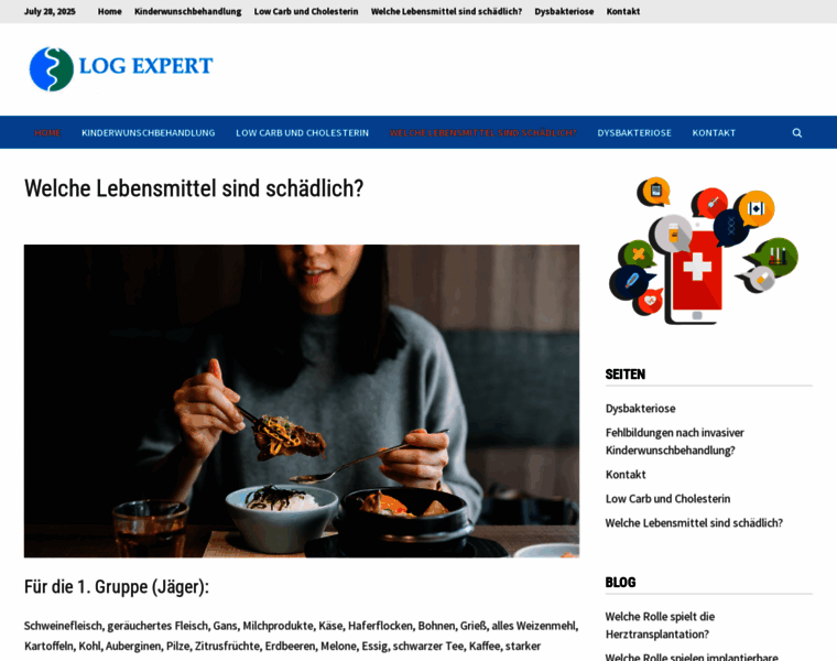 log-expert.de at WI. Log Gesundheitsexperte – Was Experten für die ...