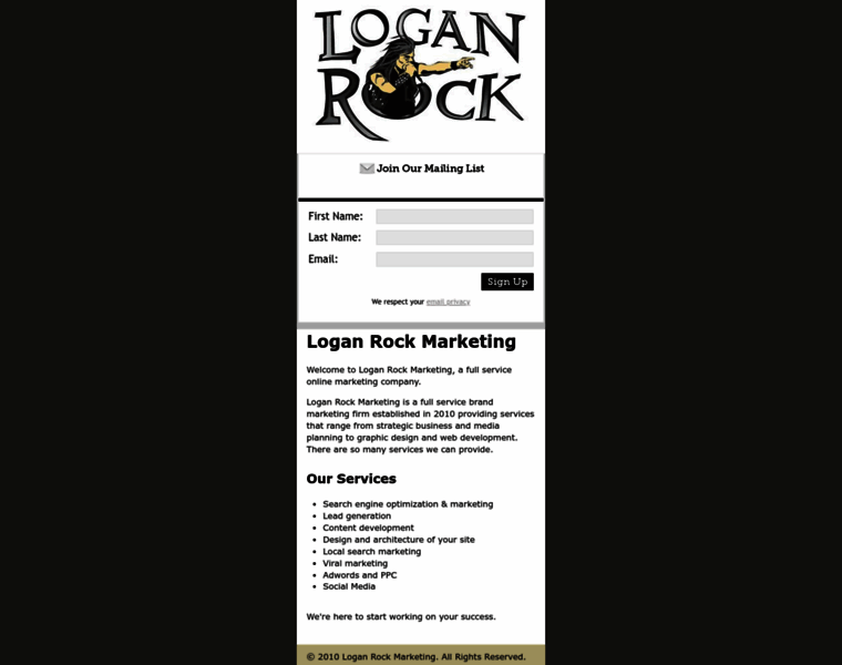 Loganrockmarketing.com thumbnail