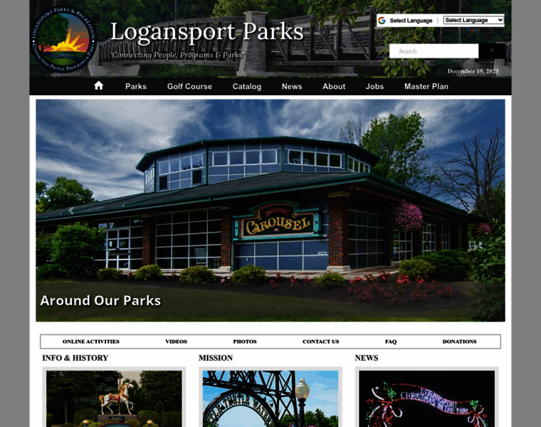 Logansportparks.com thumbnail