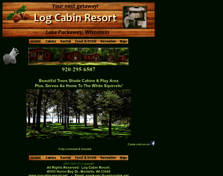 Logcabin-resort.net thumbnail