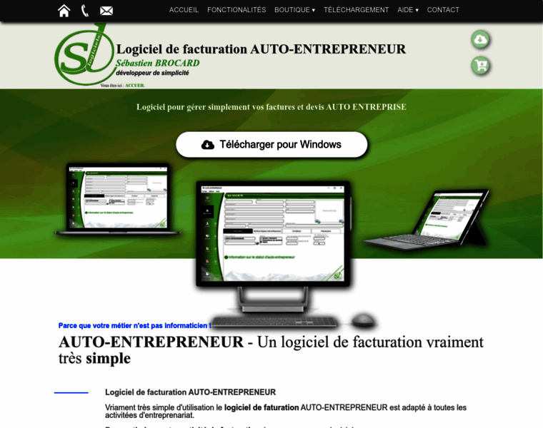 Logiciel-pour-auto-entrepreneur.fr thumbnail