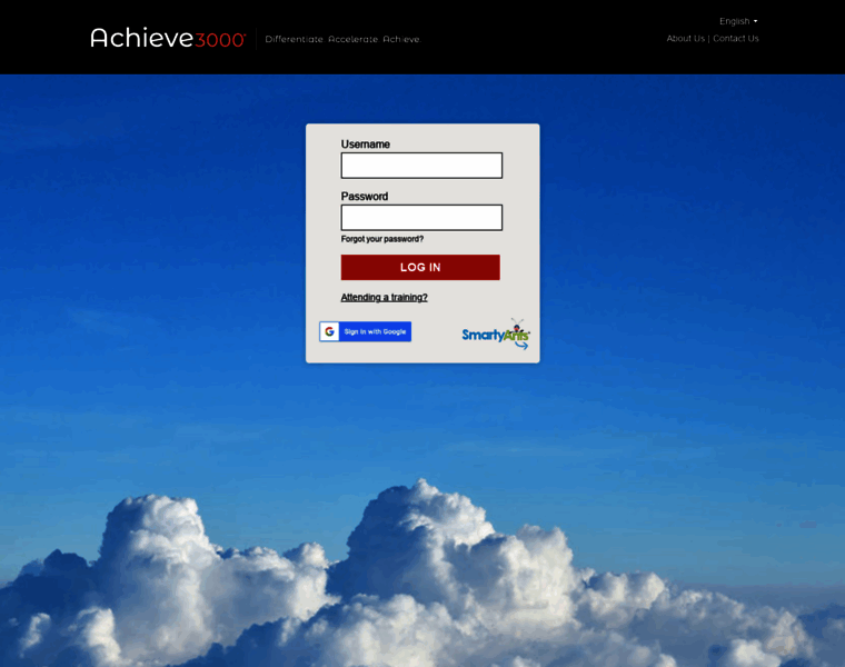 login.achieve3000.com at WI. Achieve3000: The Leader in Differentiated ...