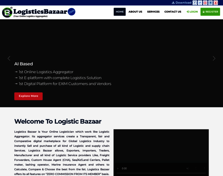 Logisticsbazaar.com thumbnail