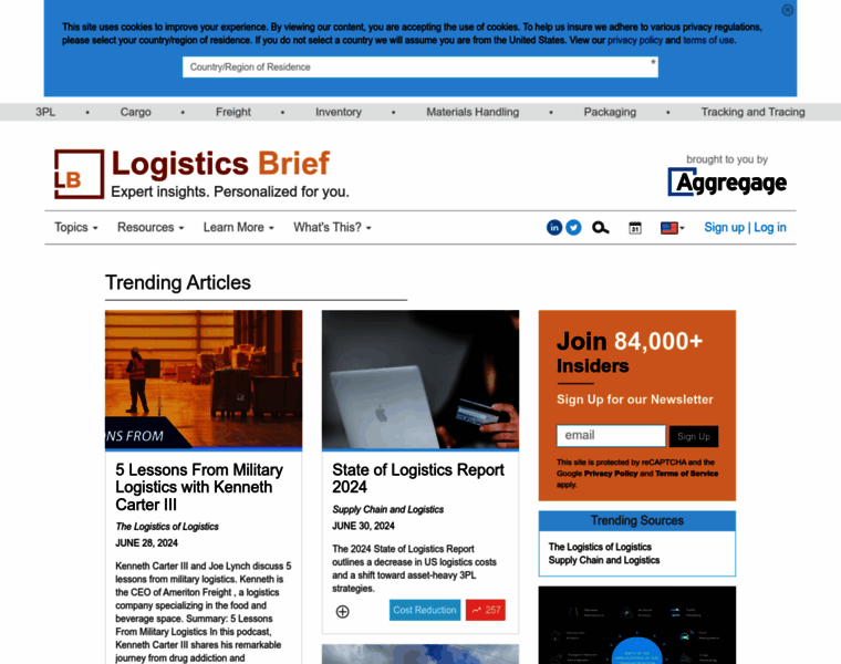 Logisticsbrief.com thumbnail