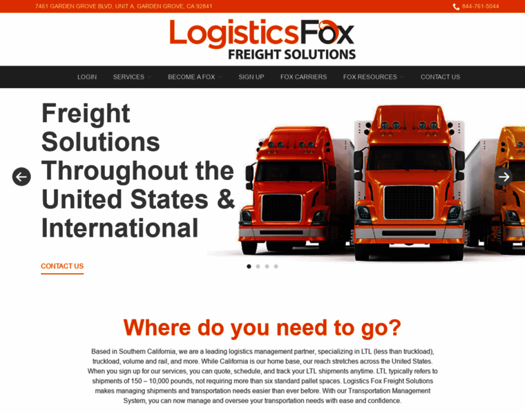 Logisticsfox.com thumbnail