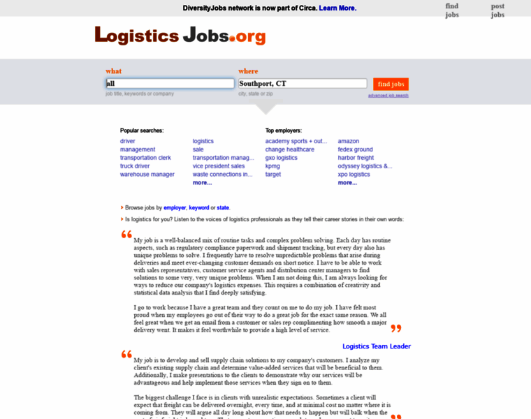 Logisticsjobs.org thumbnail