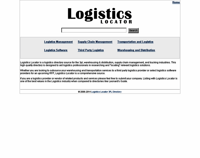 Logisticslocator.com thumbnail