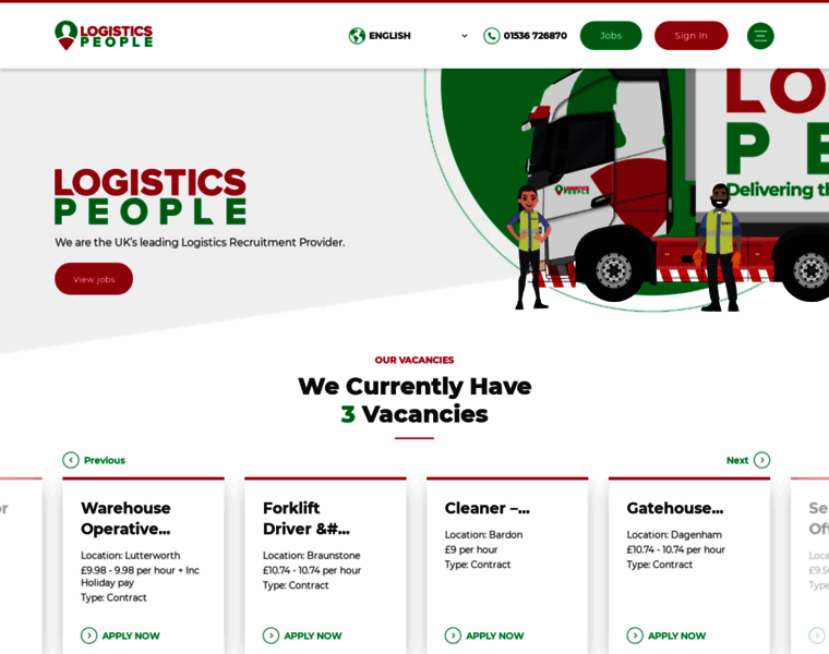 Logisticspeople.co.uk thumbnail