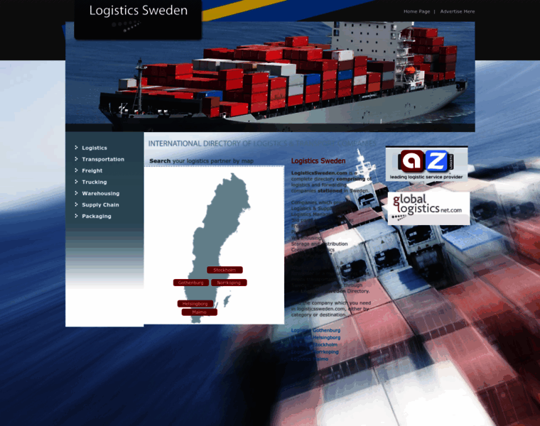Logisticssweden.com thumbnail