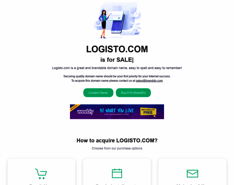 Logisto.com thumbnail