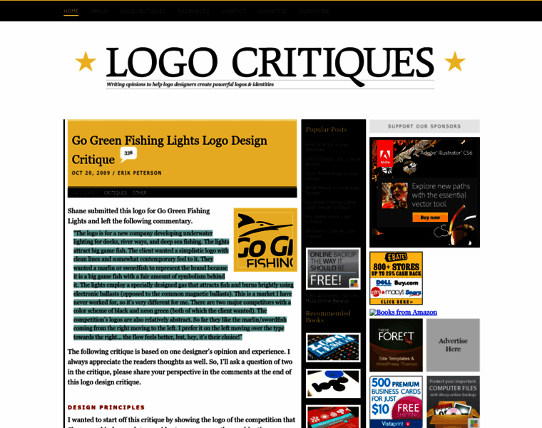 Logocritiques.com thumbnail