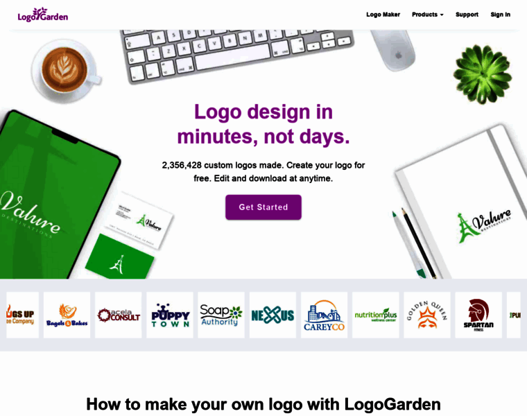 Logogarden.com thumbnail
