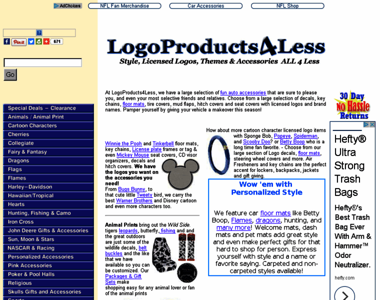 Logoproducts4less.com thumbnail