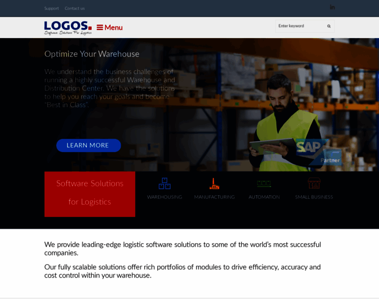 Logos-logistics.com thumbnail