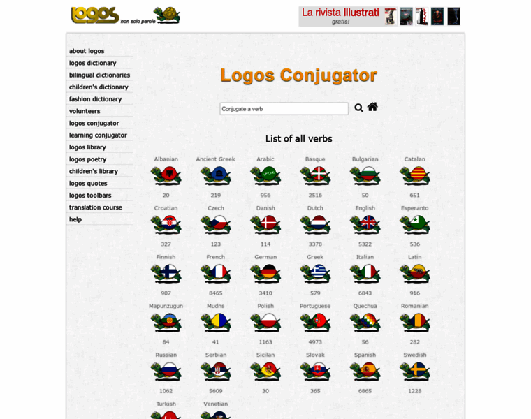 Logosconjugator.org thumbnail