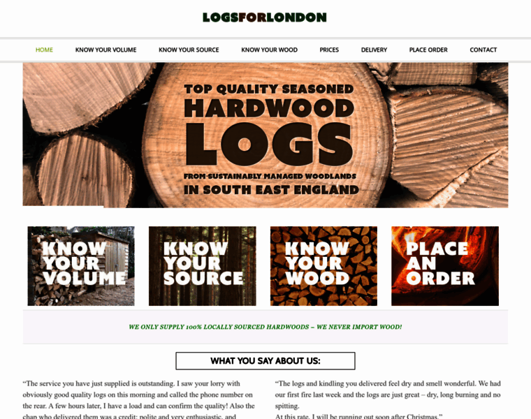 Logsforlondon.co.uk thumbnail