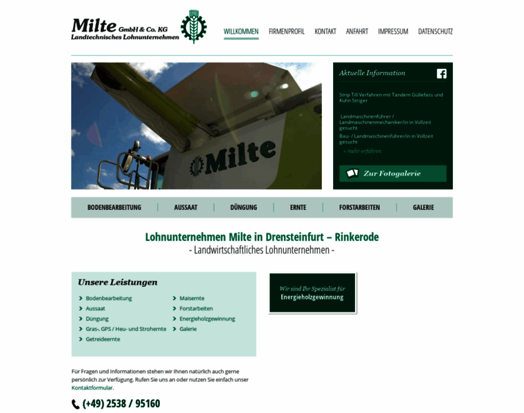 Lohnunternehmen-milte.de thumbnail