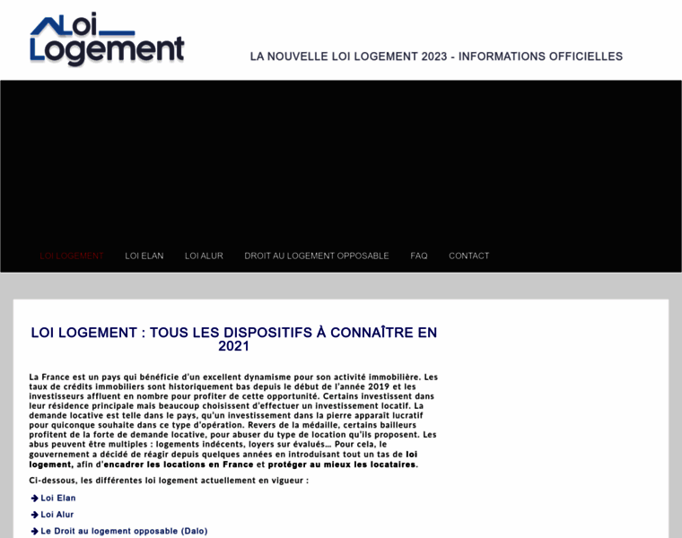 Loi-logement.fr thumbnail
