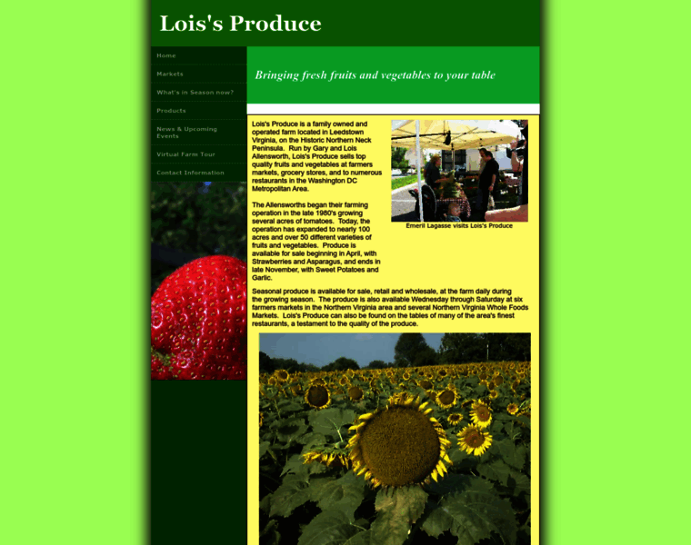 Loisproduce.com thumbnail