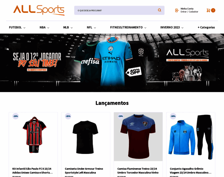 Lojaallsports.com.br thumbnail