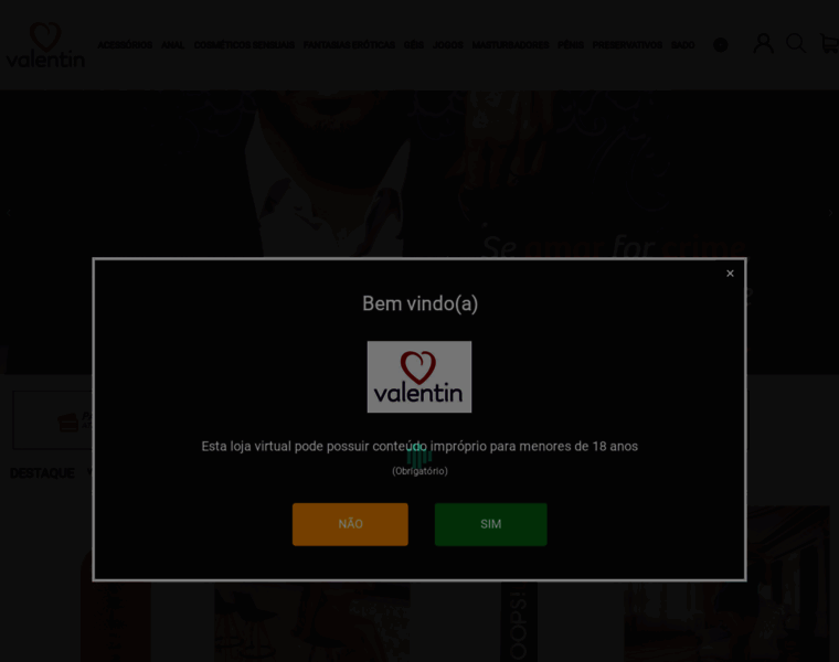 Lojavalentin.com.br thumbnail