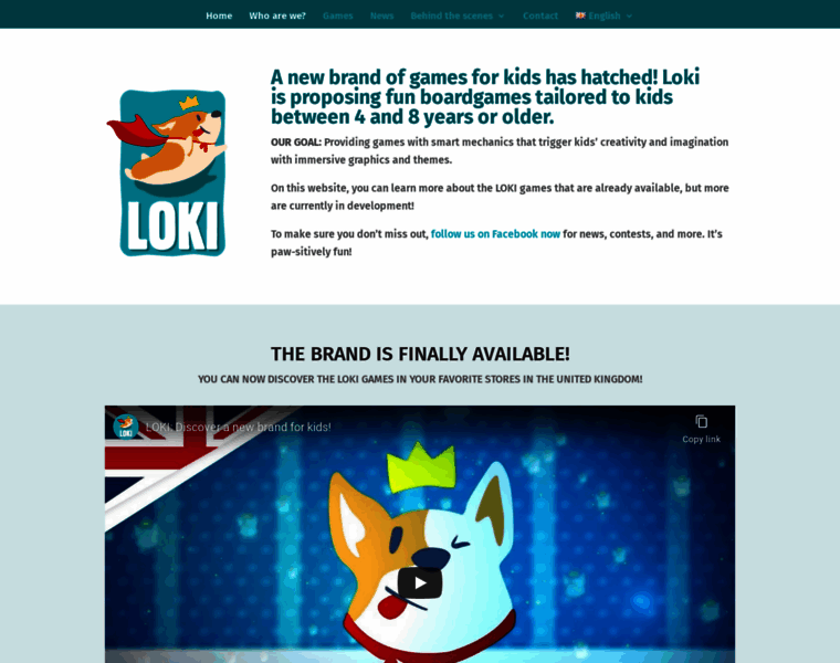Loki-kids.com thumbnail