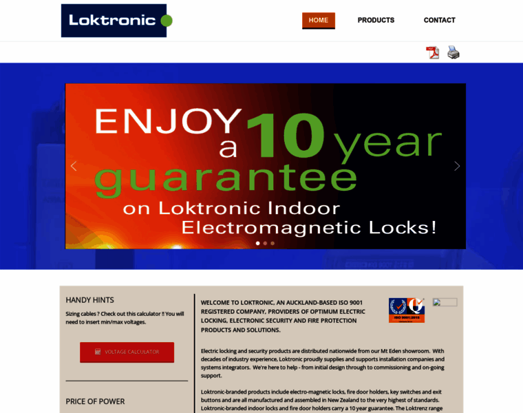 Loktronic.co.nz thumbnail