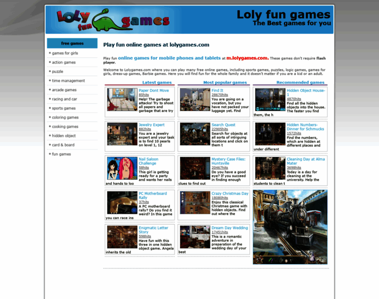 Lolygames.com thumbnail