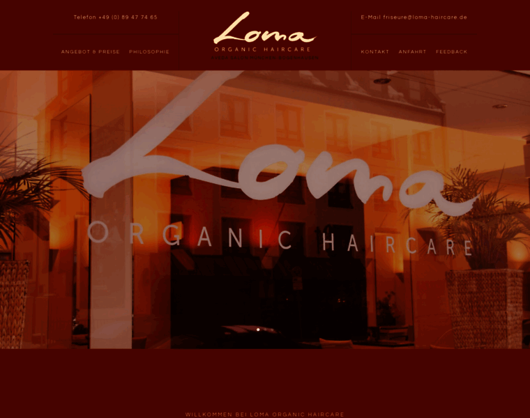 Loma-haircare.de thumbnail