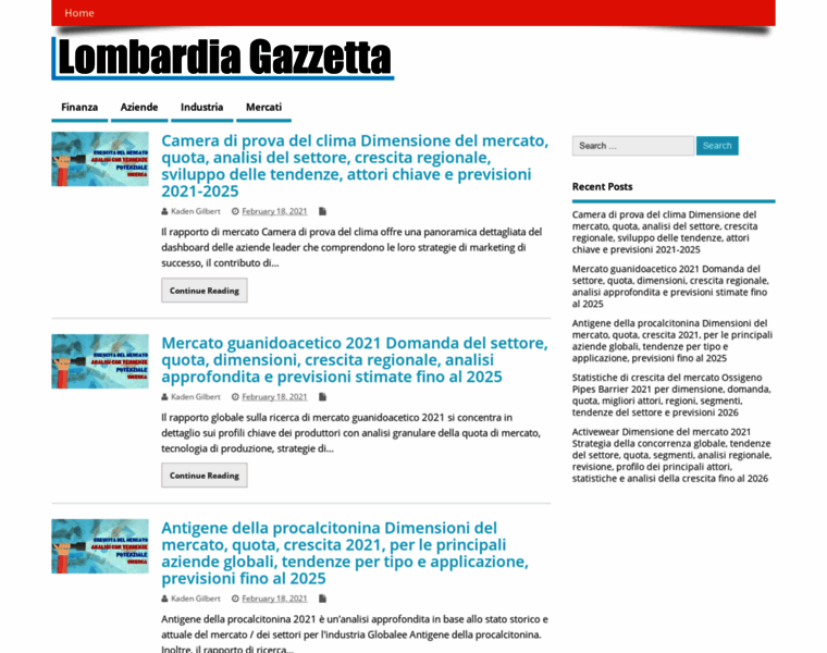Lombardiagazzetta.com thumbnail