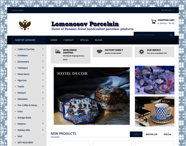 Lomonosov-porcelain.com thumbnail